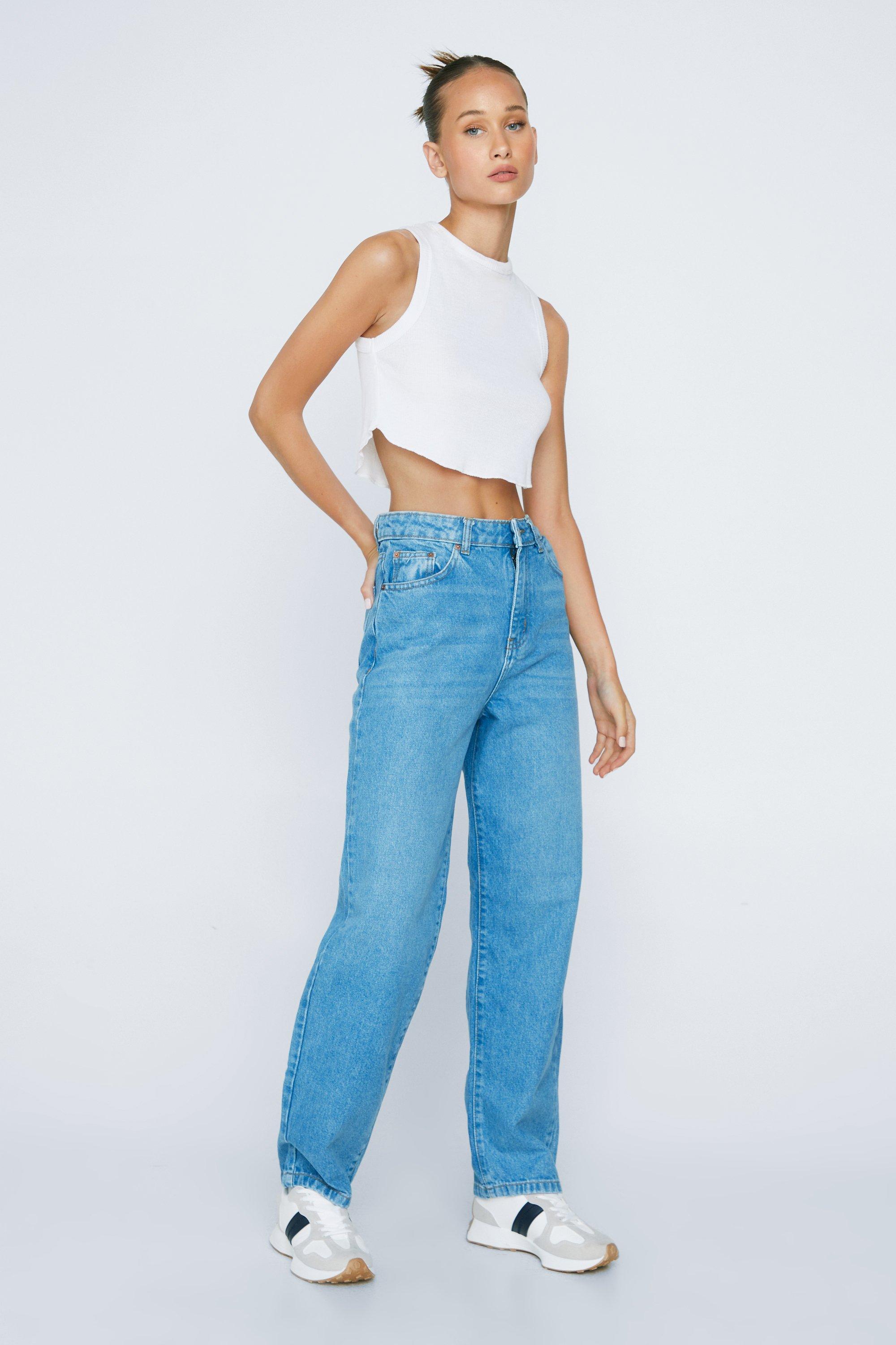 Boyfriend jeans best sale with belt